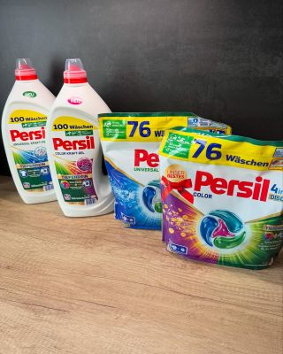 Persil opět skladem! Prací gely i kapsle – dovoz z Německa, ověřená kvalita, na kterou se můžete spolehnout. V nabídce...